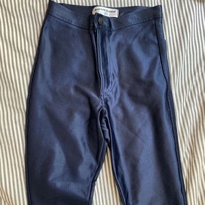 American Apparel Midnight Blue Disco Pants